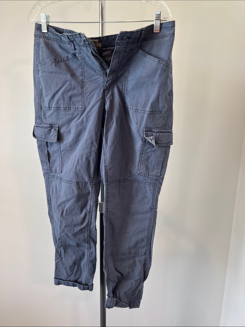 L.L. Bean Cargo Pants In Navy Blue